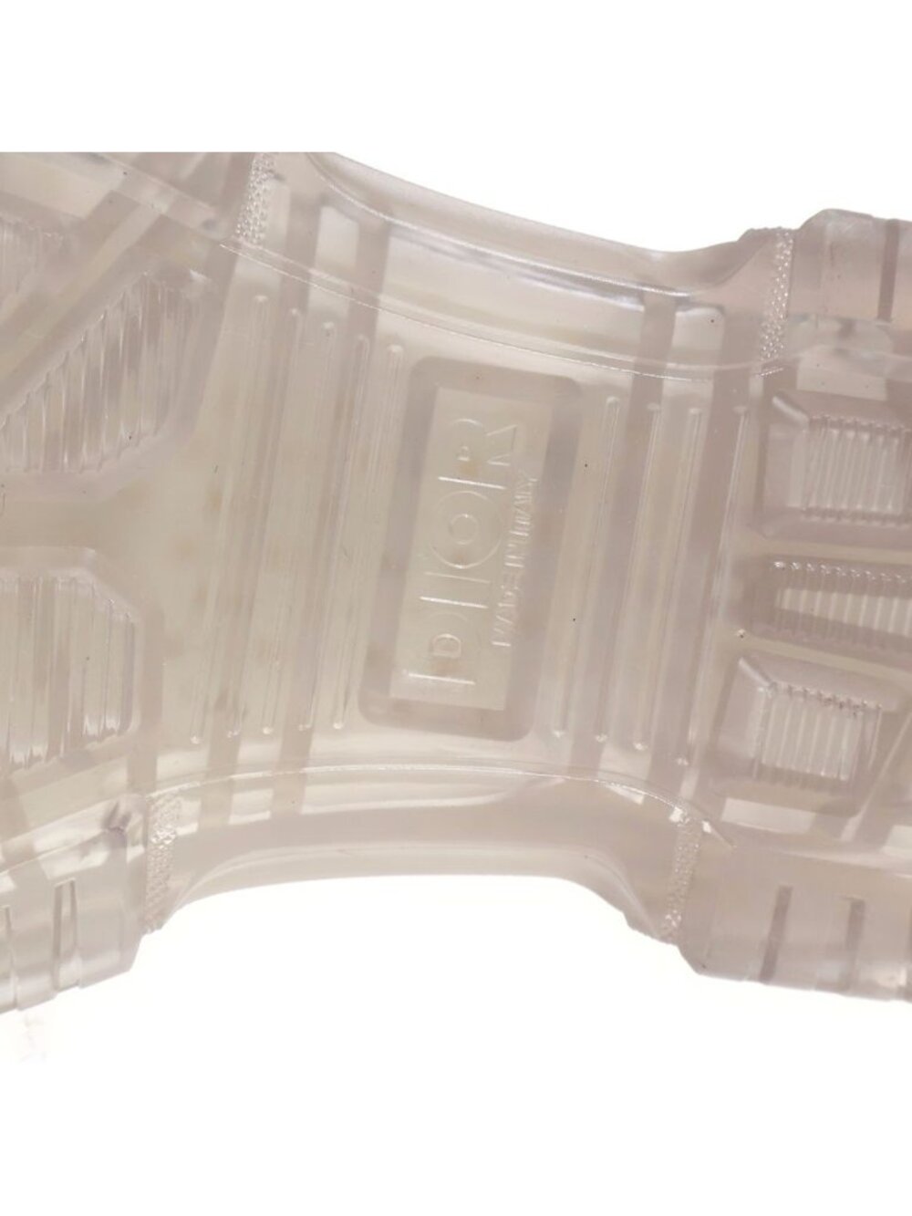 Dior Ankle Boot Transparent Clear Lace Up Boots - Picture 6 of 6